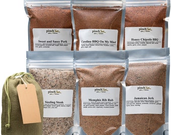 Organic BBQ Spices Deluxe Bundle: Grilling Seasonings Gift