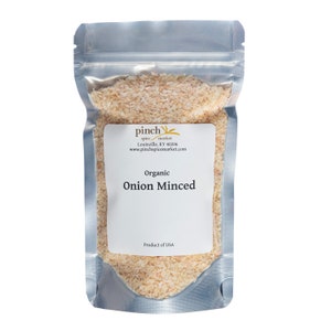Organic Minced Onion | High Quality Organic Spices