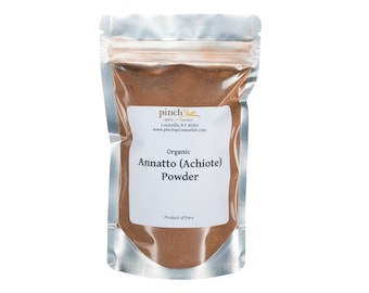 Organic Annatto (Achiote) Seed Powder