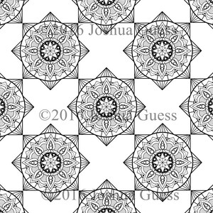 Geometric Coloring Pages 1-3 image 1