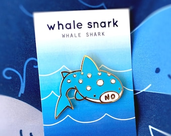 Szpilka emaliowana Whale Snark | Szpilka emaliowana Whale Shark