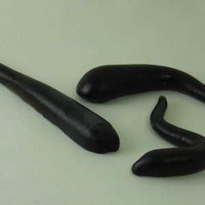 Larp safe rubber leeches, larp medic, 5 pack, Leach healer, plague doctor cosplay image 2