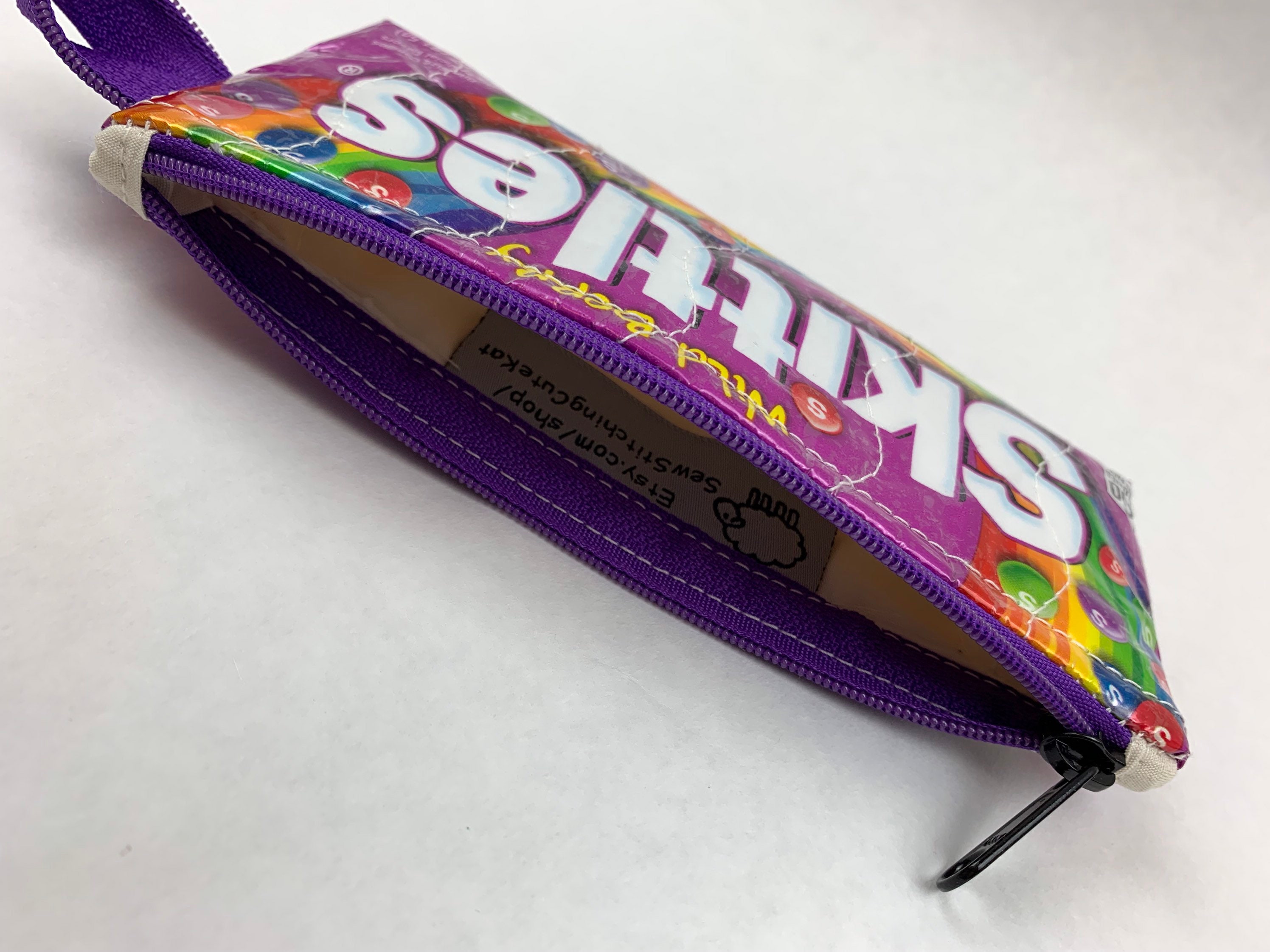 Skittles Wild Berry Purple Repurposed Candy Bag Into a Etsy