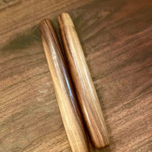 French Rolling Pin walnut with blonde