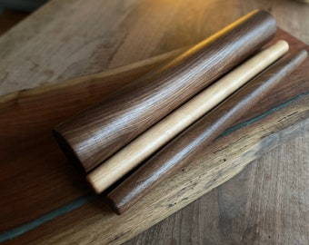 Large Rolling Pin | Straight rolling Pin | Tapered Rolling Pin | French Rolling Pin Baker Gift For Wife 3 inch | XL 12 inch & 20 inch Wooden