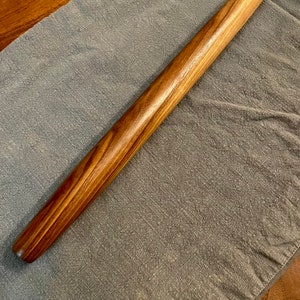 12 inch & 20 inch Wooden French Rolling Pin Handmade in Kentucky tapered rolling pin walnut, maple , oak , cherry Walnut W/ blonde