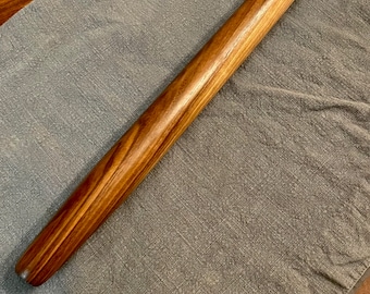 Unique Walnut with blonde Two-Toned |  Wooden French Rolling Pin| 12 inch & 20 inch | Handmade in Kentucky | tapered rolling pin