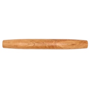 Handmade Mini French Rolling Pin: 12-inch Tapered Cherry Wood