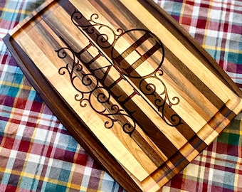 Personalized Cutting Board Wedding Gift, Customize your Hardwood Charcuterie Boards, Unique Bridal Shower Gift Engraved Engagement Present