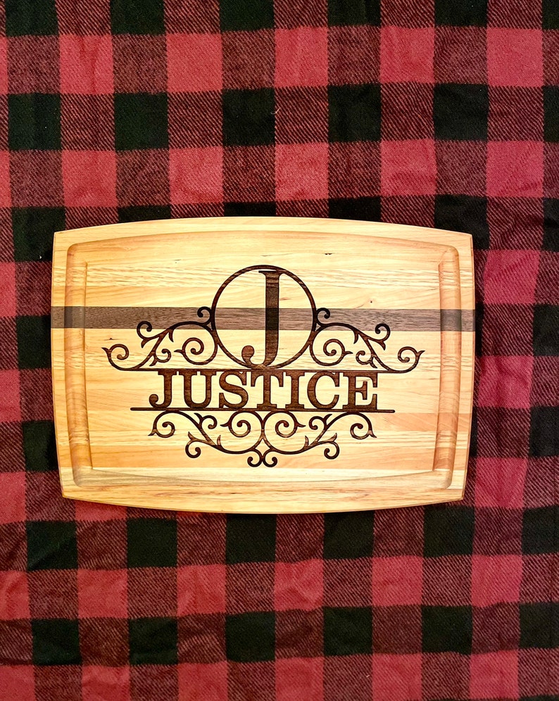 Personalized Cutting Board Wedding Gift, Customize your Hardwood Charcuterie Boards, Unique Bridal Shower Gift Engraved Engagement Present image 9