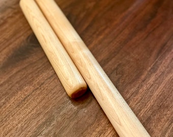 Straight Rolling Pin | Gift For Chef | Handmade in Kentucky | Dowel | Nontapered | walnut, maple , oak , cherry