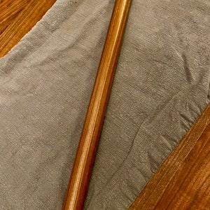 Handmade Straight French Rolling Pin made from walnut hardwood