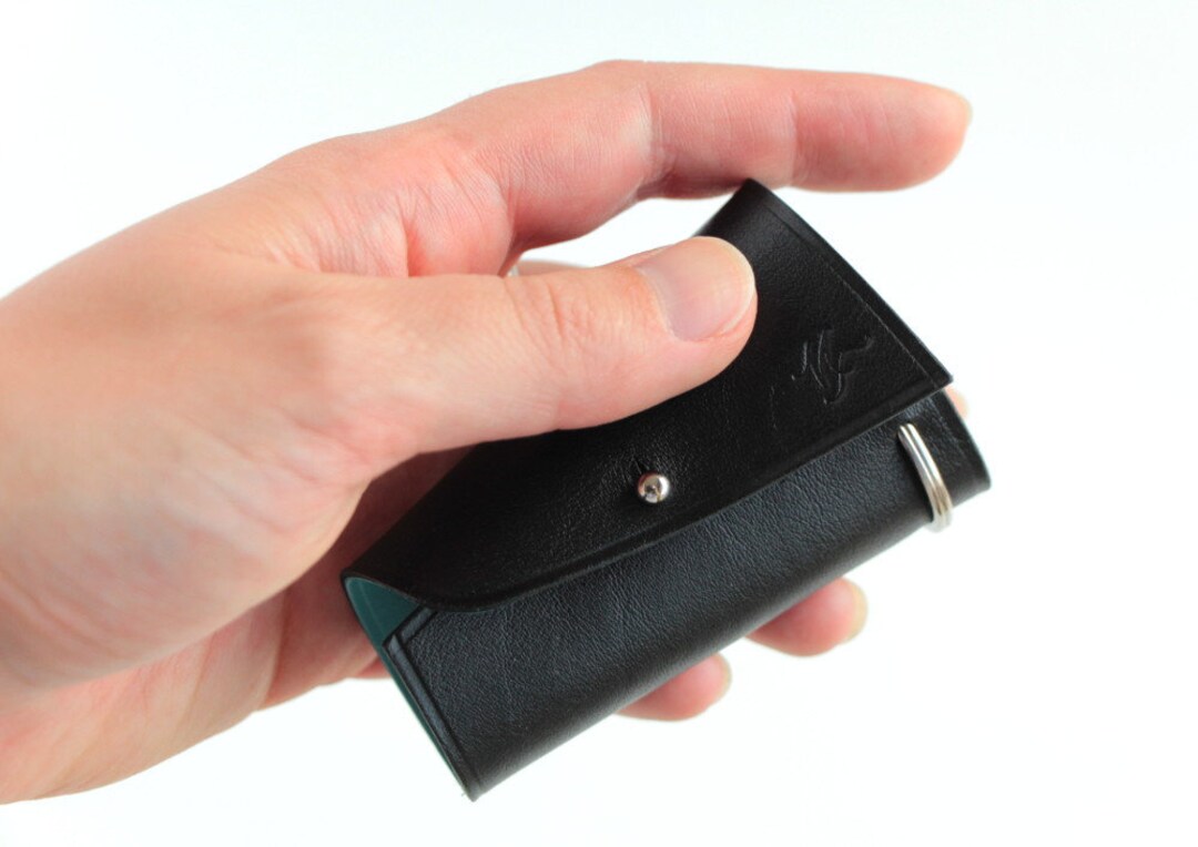 ETTINGER キーケース Black|Turquoise