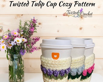 Reusable Coffee Cup Cozy Crochet Pattern