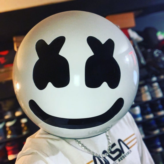 Round Dj Marshmellow Helmet - Etsy