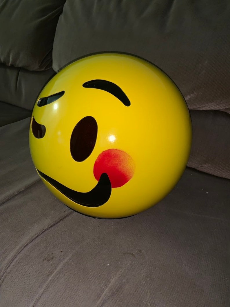 Tipsey Drunk Emoji Helmet | Etsy