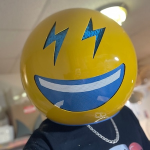 Upgraded La Chargers helmet