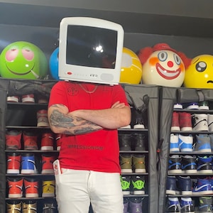 Tv head Dj helmet