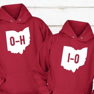 Ohio State Sweatshirt Matching Hoodies for Couple