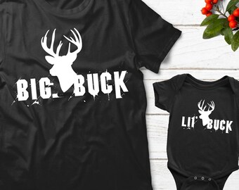 Dad and Baby Matching Shirts Christmas Big Little Shirts