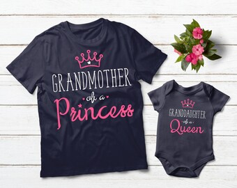 Grandma Granddaughter Matching Shirts 
