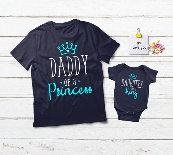 Father Daughter Shirts, Father Daughter Matching Shirts, Daddy of a princess, Dad Daughter Shirts, Daddy Daughter Shirts, Father's Day
