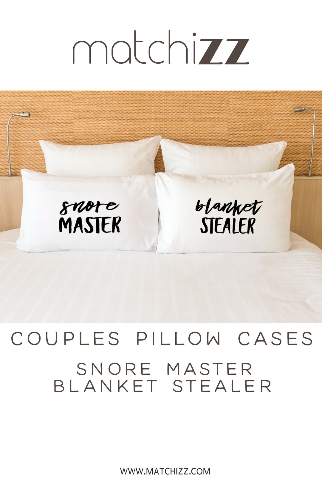 Couples Pillow Case His Hers Pillowcases Blanket Stealer Etsy