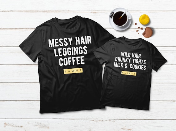 funny aunt and niece shirts