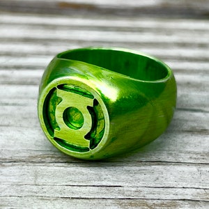 Etsy green lantern ring sale