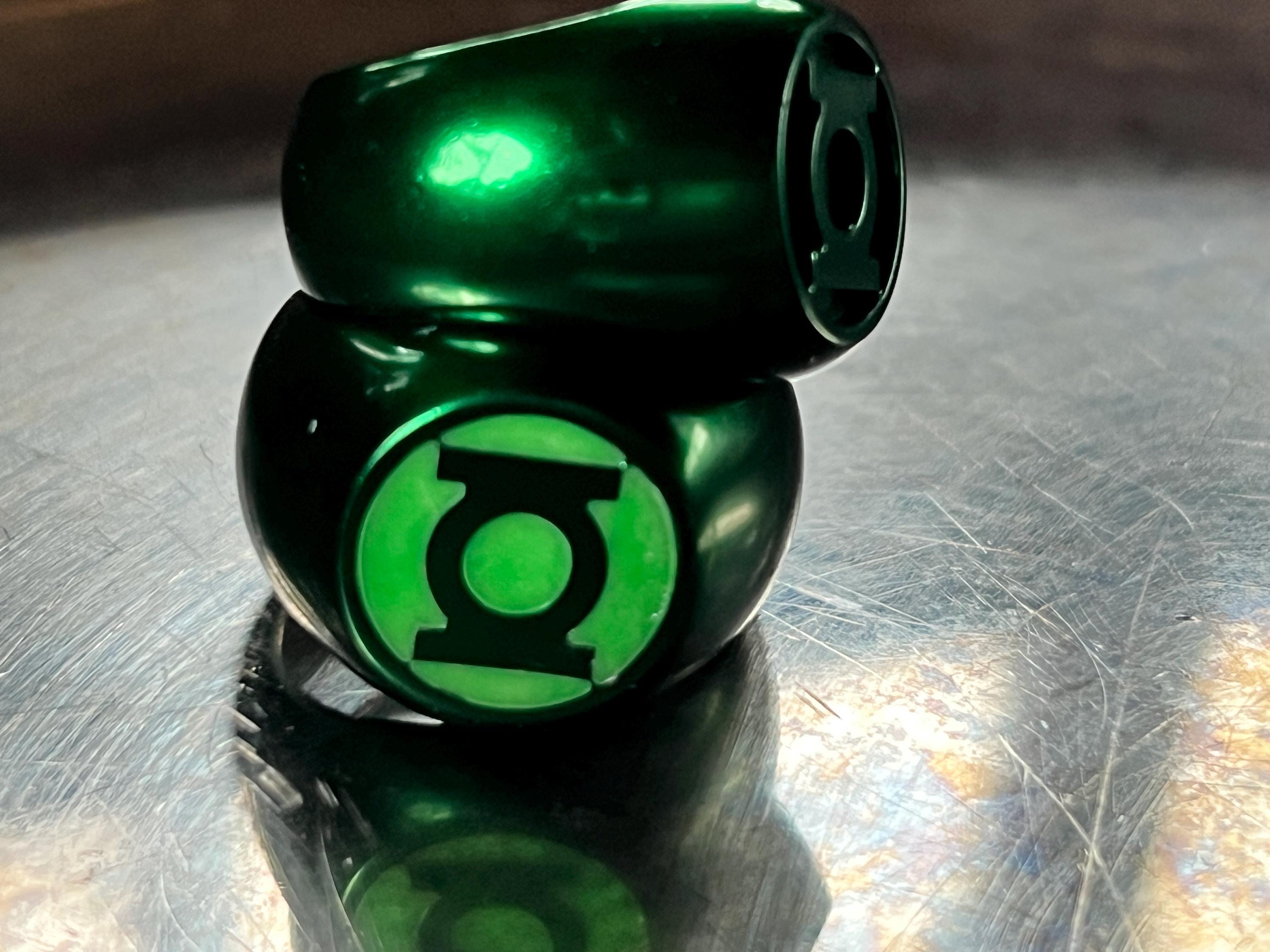Anodized Green GL Lantern Ring Mark V - Etsy