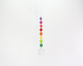 suncatcher window decoration sun catcher crystal feng shui window hanging crystal ball prism mobilé rainbow crystal