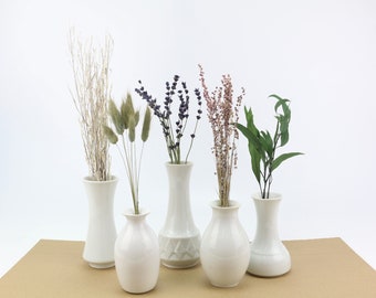 Mix Box Trockenblumen im Mini Bund Geschenk Blumen getrocknet dried flowers Eukalyptus niccoli Briza Lagurus Sarash Blumenstrauß DIY Kit