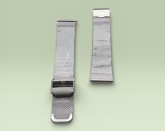 Interchangeable Quick Release Stainless Steel Mesh Band - 20 mm - Metal Watch Strap Milanese Mesh Bracelet