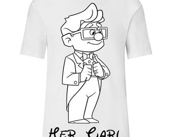 Her Carl & His Ellie Shirt Print - Get both for one low price