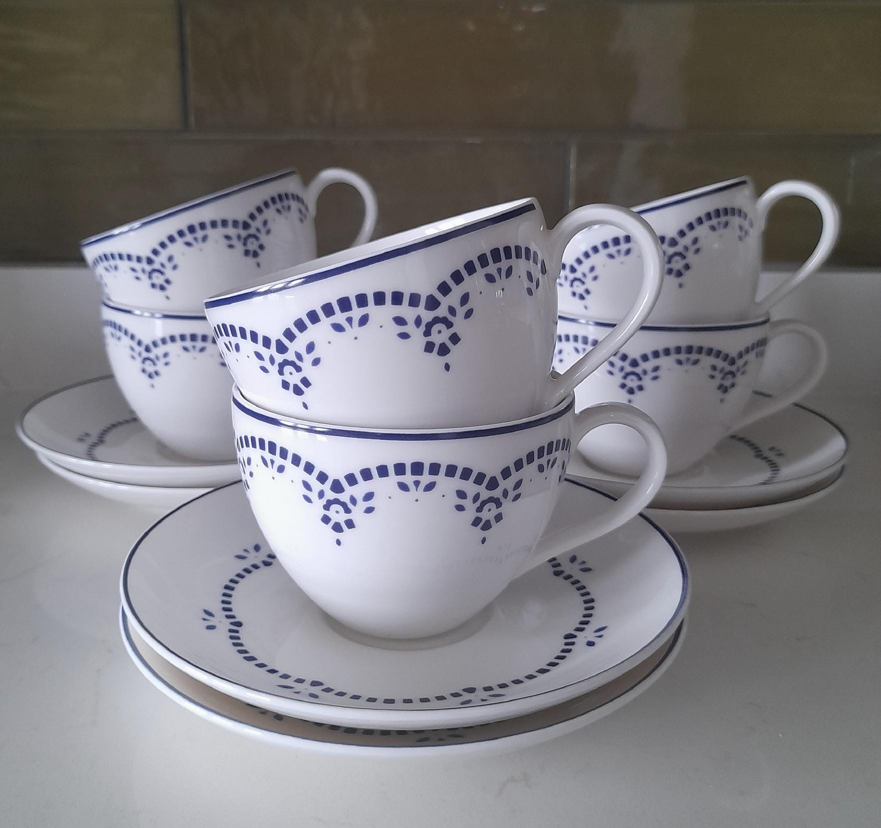 ドイツ　ガロデザイン　gallo ディナーセット6点　カップ　ビレロイ&ボッホ ドイツ ガロデザイン gallo ディナーセット6点 カップ ビレロイ