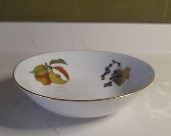 ロイヤルウースター　イヴシャム　ゴールド　サービング大型ボウル キッチン・食器 ロイヤルウースター イヴシャム ゴールド サービング
