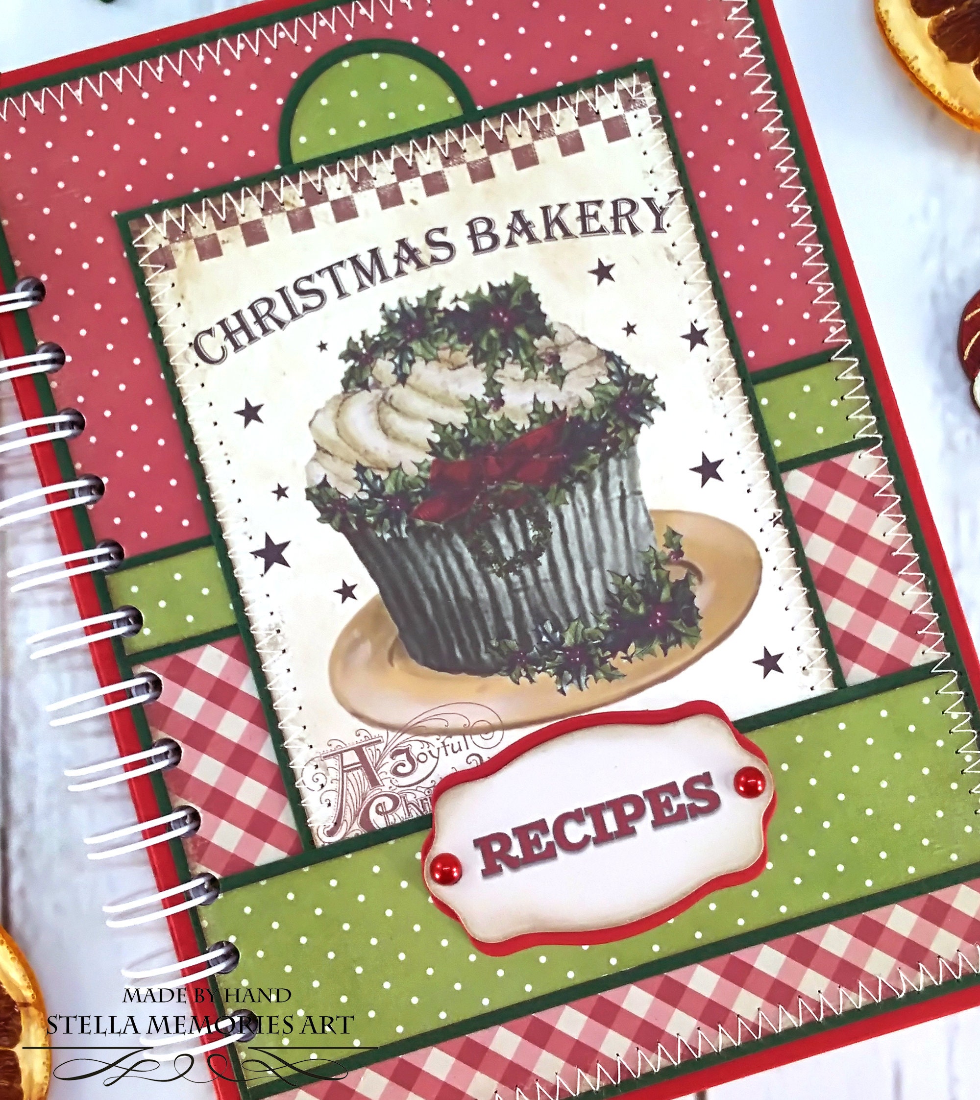 Custom Christmas Cookbook Holiday Baking Cookbook Custom | Etsy
