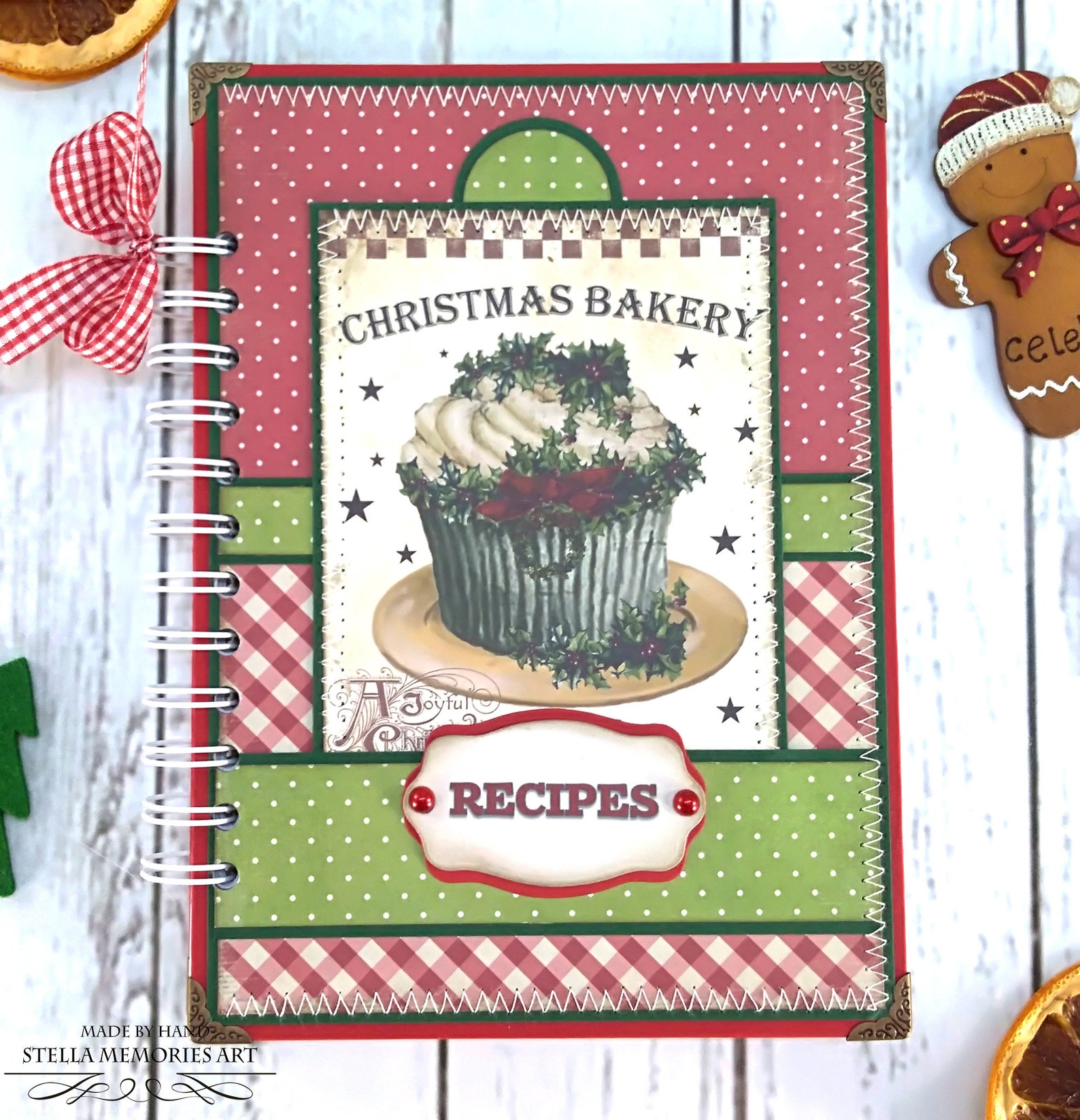 Christmas Cookies Recipe Book Family Christmas Cookbook Etsy