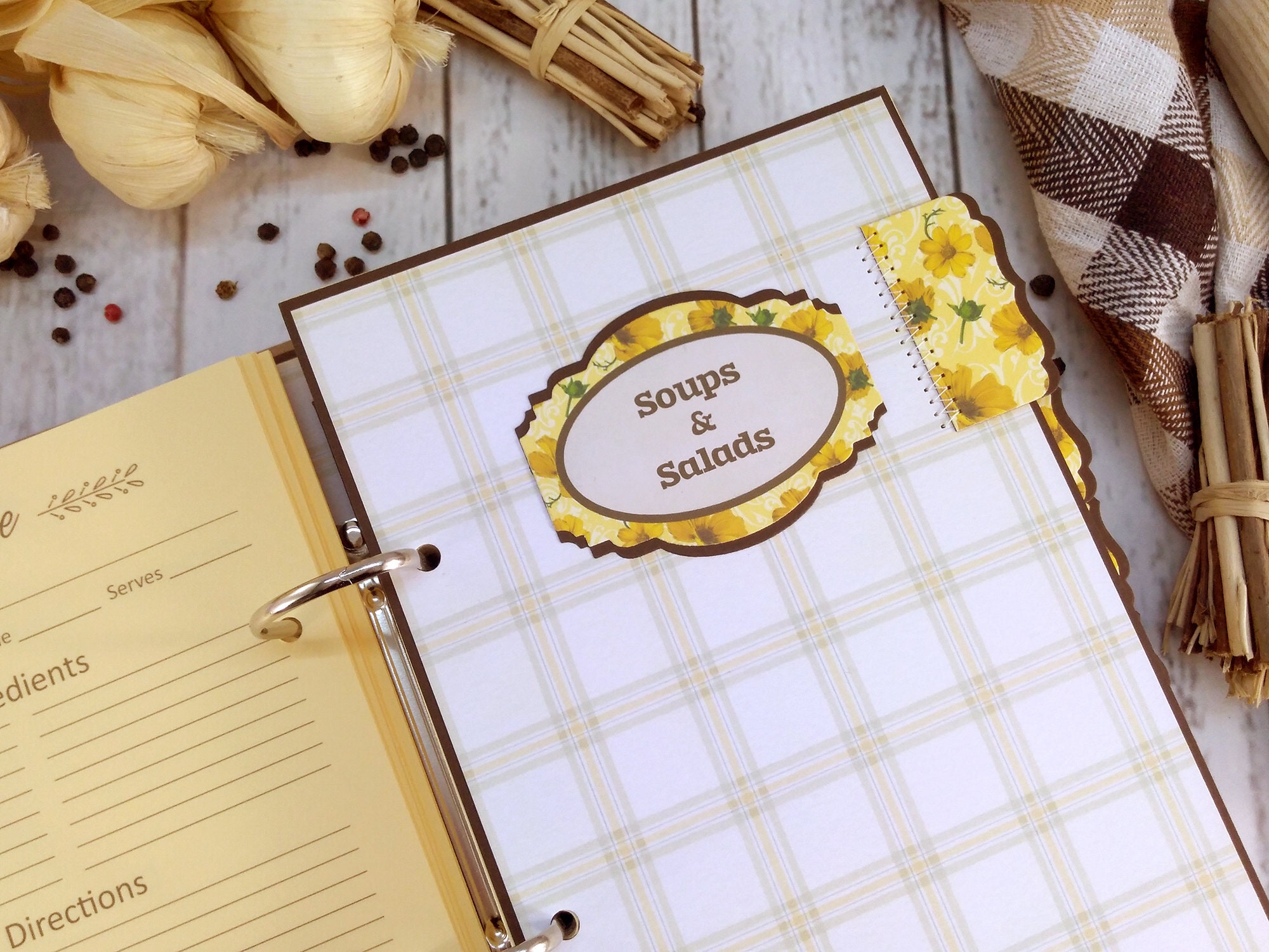 Family Recipe Binder Custom Daughter Gift Custom Recipe Etsy