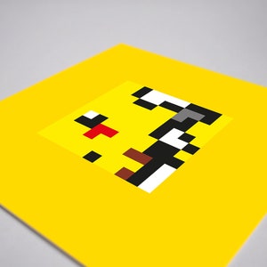 Pikachu Pokemon Pixel Art Poster image 3