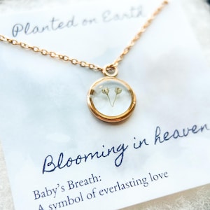 Gift after miscarriage, miscarriage gift for moms, grief gift for baby loss, miscarriage necklace, miscarriage keepsake, angel baby