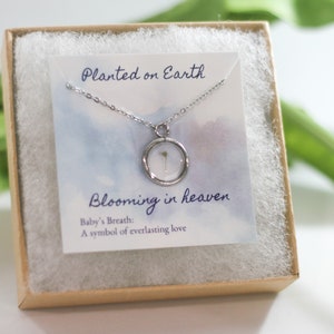 Miscarriage necklace, necklace for angel moms, grieving mom gift, miscarriage gift, baby loss gift, miscarriage gift idea, miscarriages