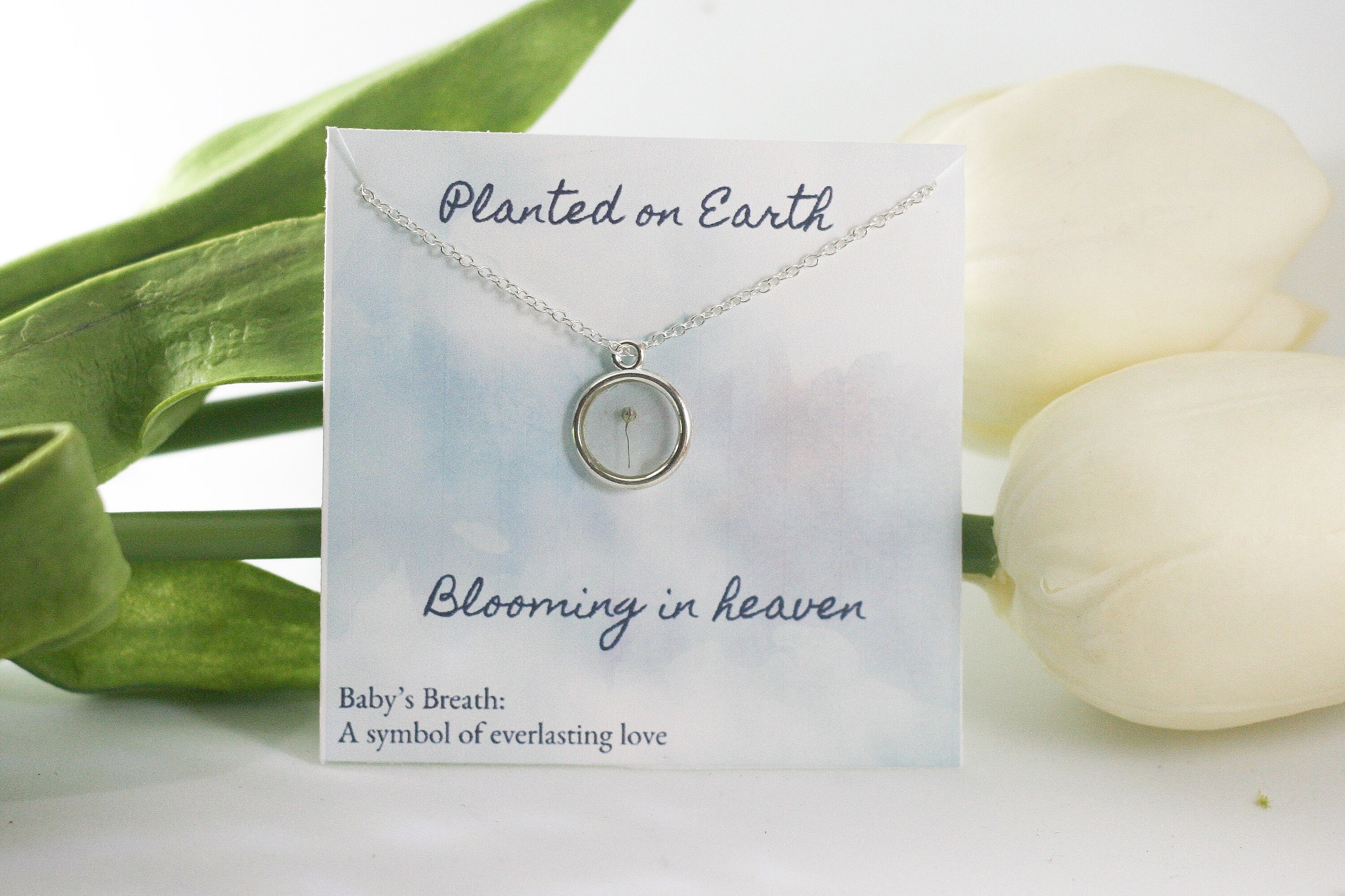 Miscarriage necklace for moms, grieving mom gift, miscarriage gift