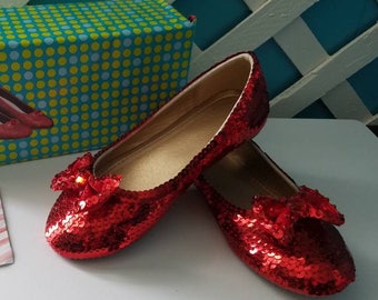 Expedited* Children's Custom Replica Ruby Slippers