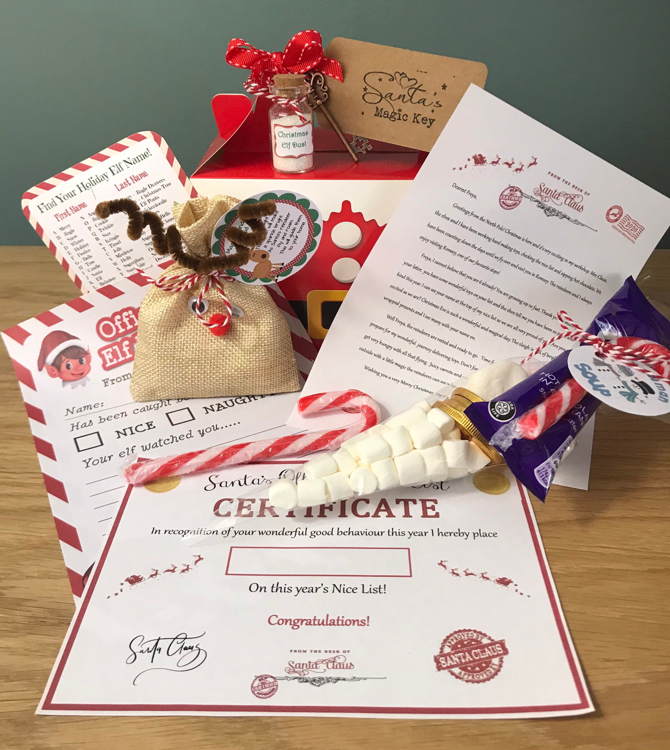 Wwp Christmas Gala 2022 Il Christmas Eve Box Filled Christmas Eve Box Santa Key | Etsy Israel