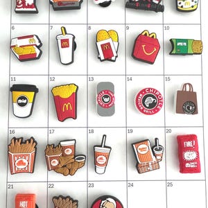 Fast Food Shoe / Bag Charms