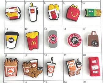 Fast Food Shoe / Bag Charms