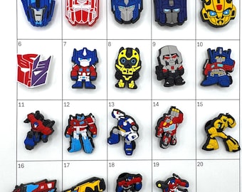 Robot Shoe and  Bag Soft Rubber Charm