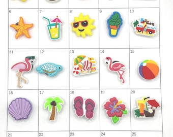 Summer Beach Shoe / Bag Charms