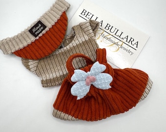 Fashionable 3 piece Outfit Clothes for 17cm Monster Doll
